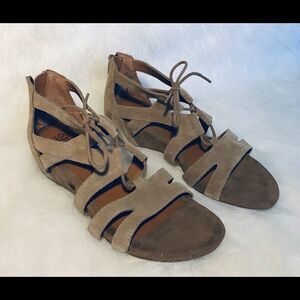 Eurosoft suede wedge sandals